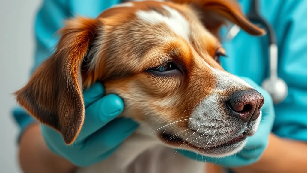 Cachorro coçando o corpo com a pata traseira, indicando coceira intensa por alergia de pele